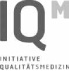 Öffne Webseite Initiative Qualitätsmedizin. Logo der Initiative Qualitätsmedizin.